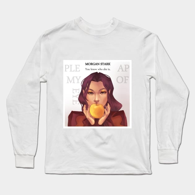 Morgan Stark - You Know Who She is. Long Sleeve T-Shirt by lindigo